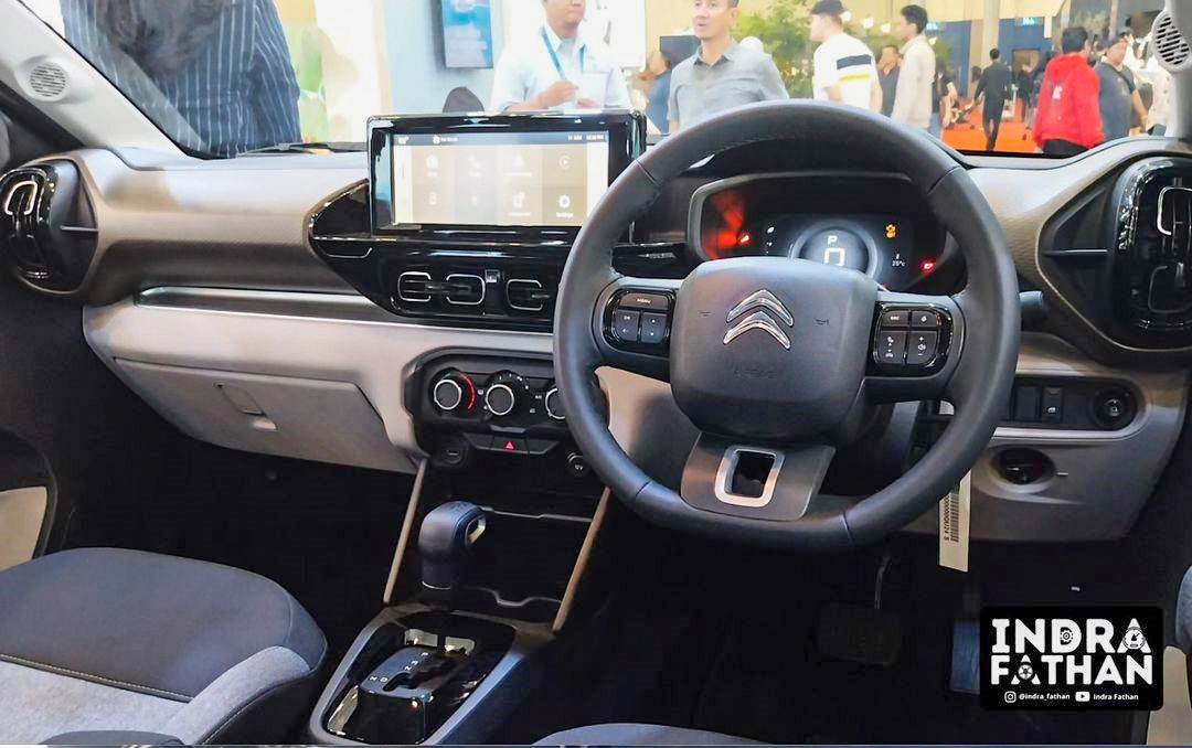 Made-In-India Citroen C3 Aircross Automatic Transmission Showcased In Indonesia (1)