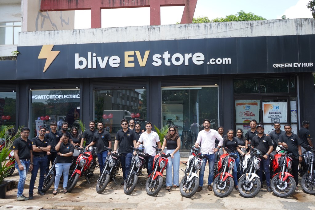 Multi-Brand EV platform BLive To Sell Revolt Motorcycles From Showroom