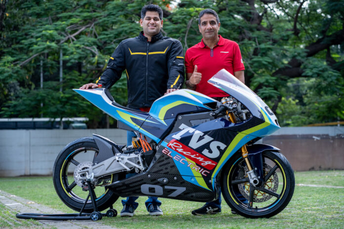 TVS Apache RTE All Electric Is Here And Ready For One Make Race!