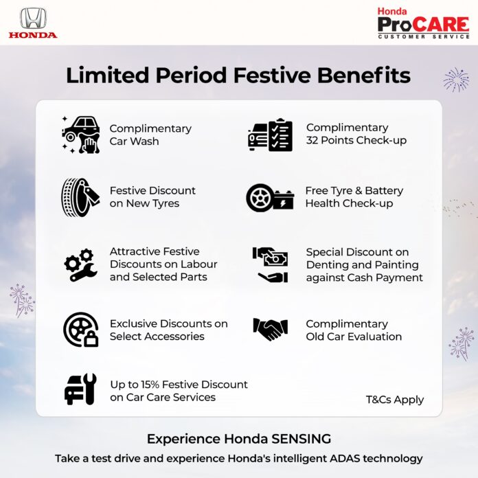 Key Benefits Available in the HCIL Nationwide Festive Car Service Camp