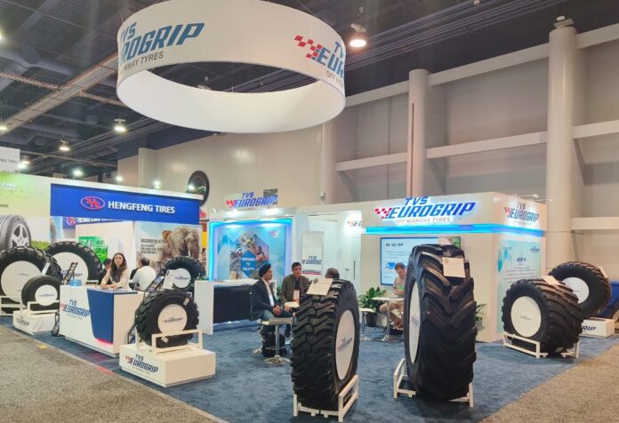 TVS Eurogrip To SEMA Show In USA Displaying Its Industrial Range Of Tyres