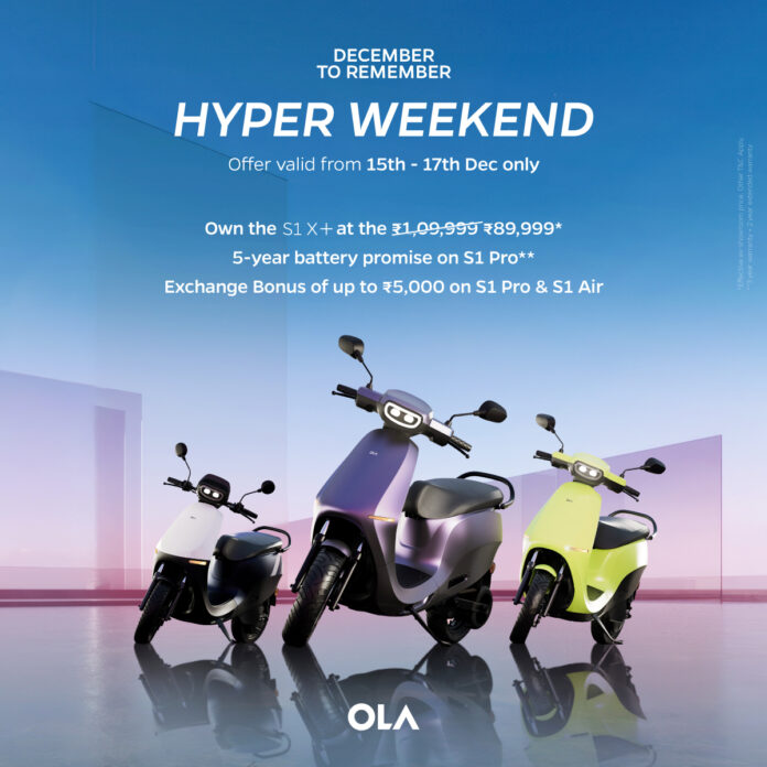 Ola Hyper Weekend Offers 2023 December Include Many Deals!