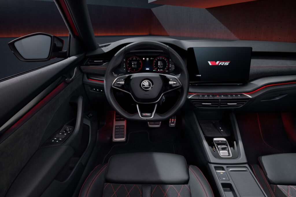 2024 Skoda Octavia VRS Facelift Confirmed For 2025 (1)