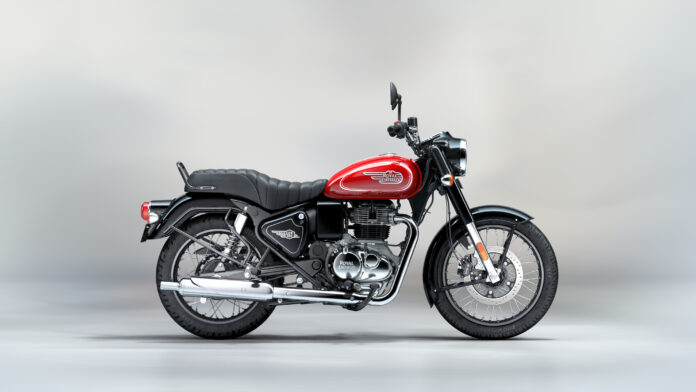 New 2024 Royal Enfield Bullet 350 Pin Strip Colors Announced
