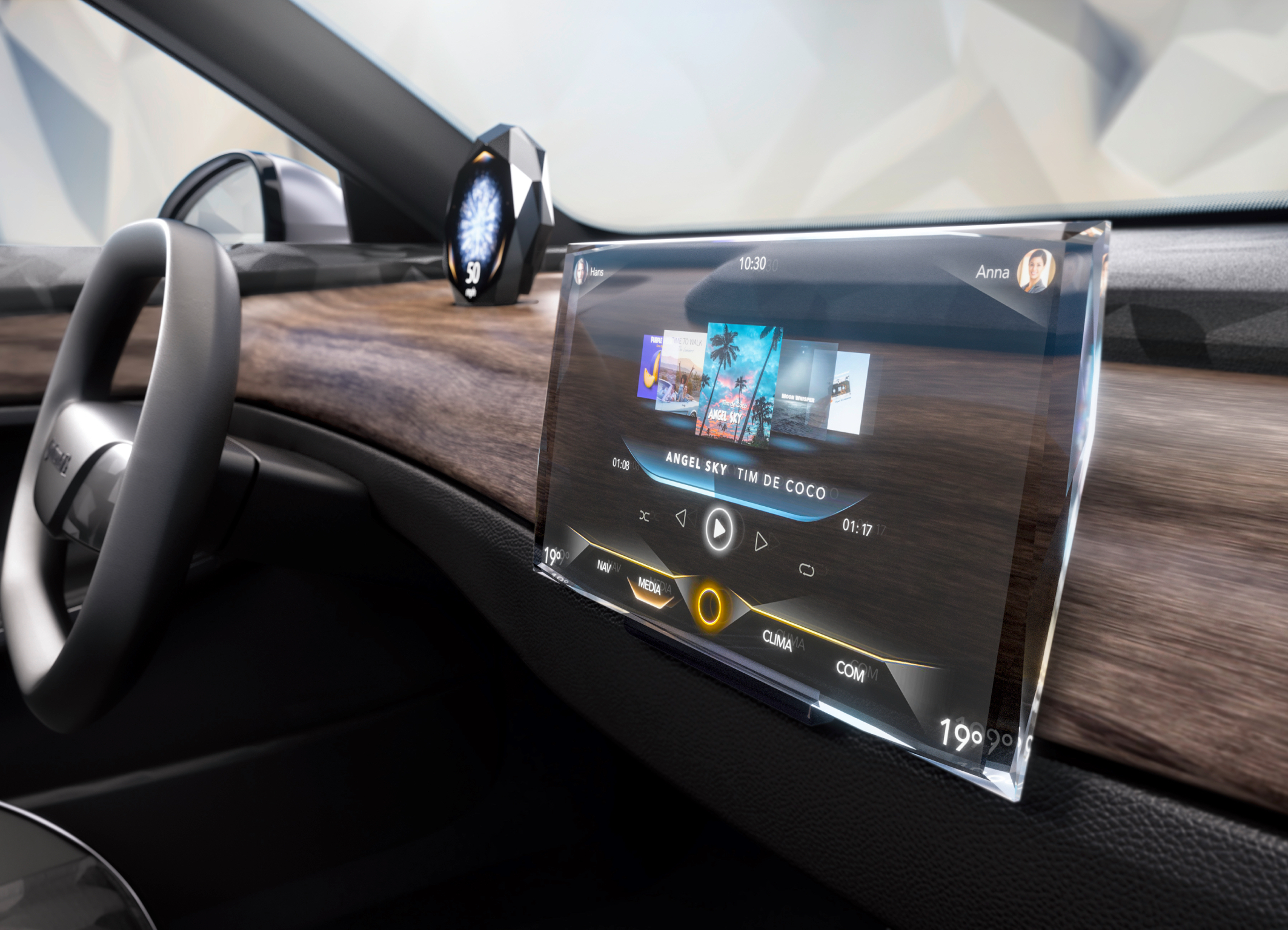 Continental Showcases Crystal Display At Consumer Electronics Show 2024 