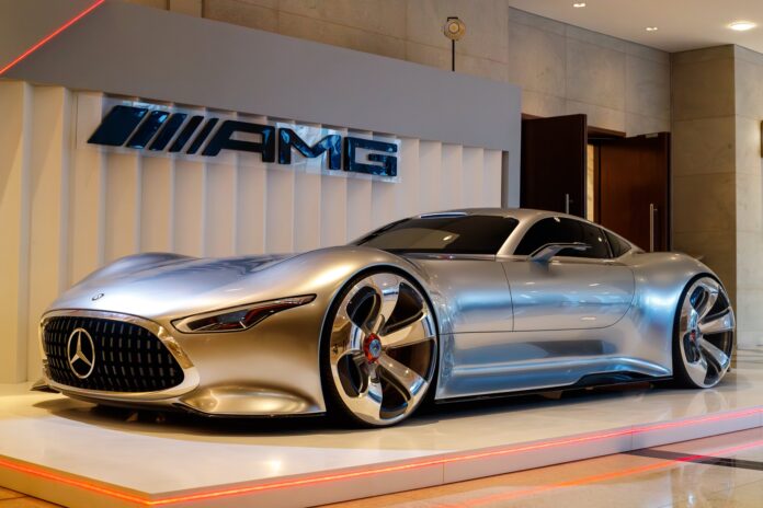 Mercedes-Benz AMG Vision Gran Turismo Displayed NMACC