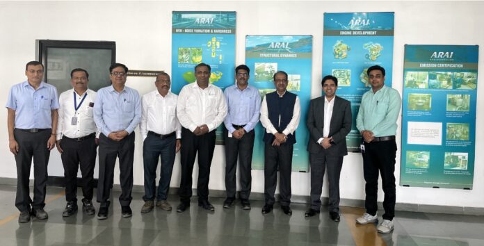 ARAI and GENSOL EV Pvt. Ltd. Team