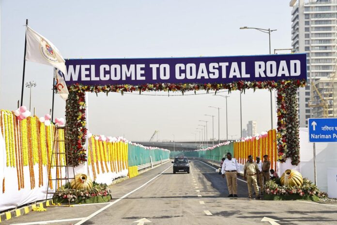 Phase 1 Mumbai Coastal Road Open For Traffic