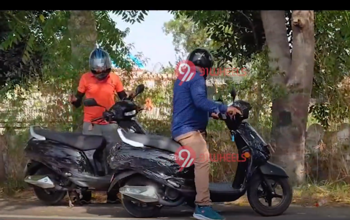 2024 All New Suzuki Access Spied For The First Time - 150cc