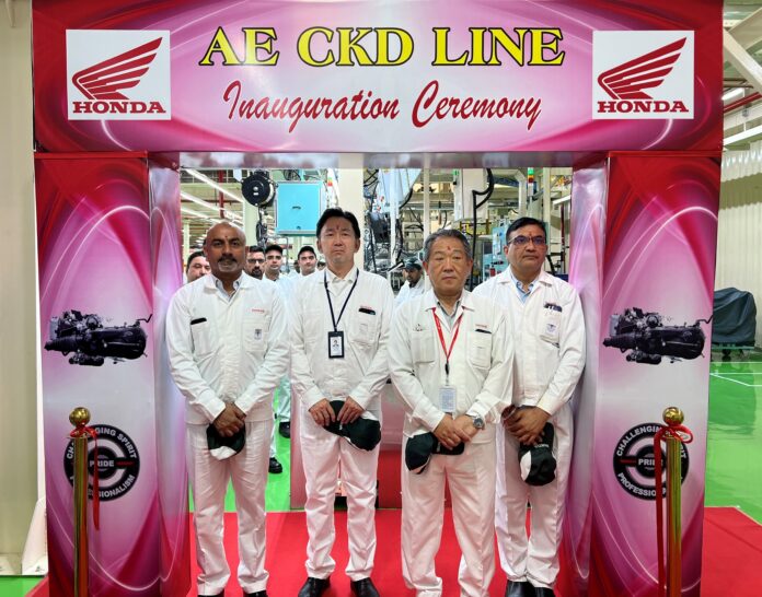 HMSI Manesar CKD Engine Assembly Line inauguration