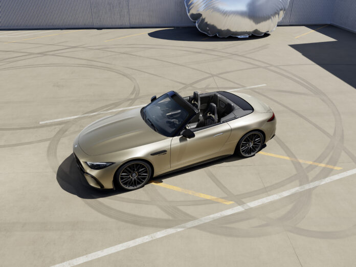 Mercedes AMG SL 63 MANUFAKTUR Golden Coast Revealed