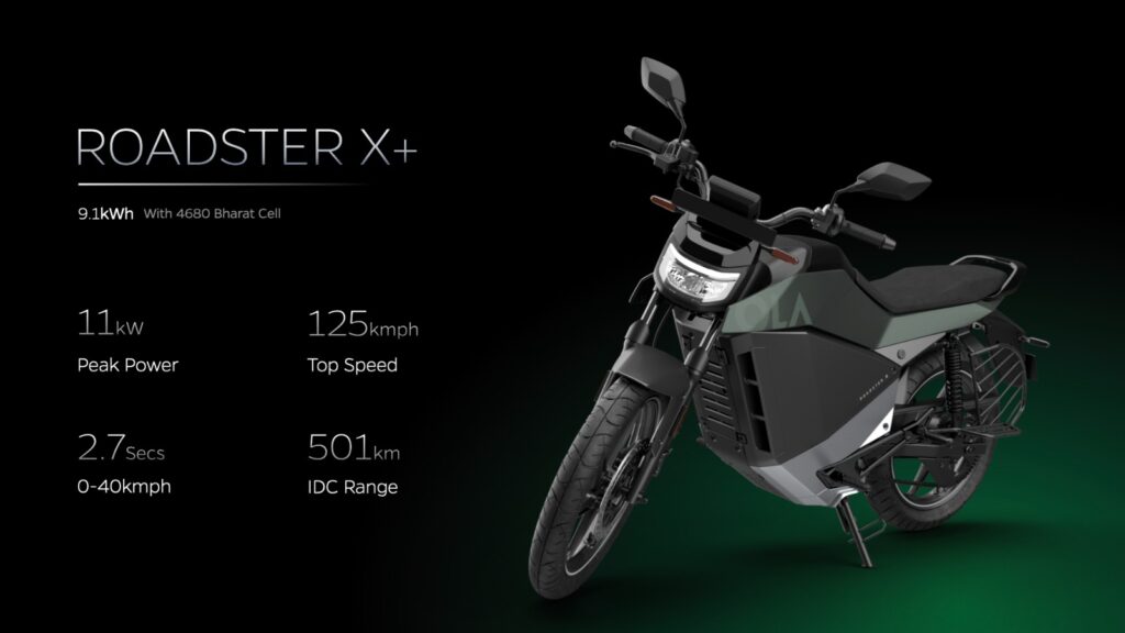 Ola Roadster X and Roadster X+ (1)
