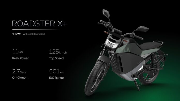 Ola Roadster X and Roadster X+ (1)