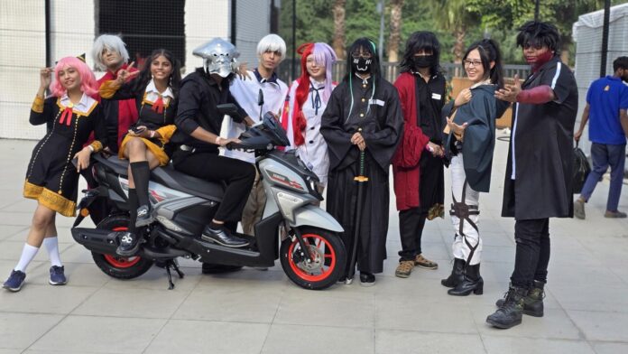 Supported by the Government of India and Japan, the Mela! Mela! Anime Japan