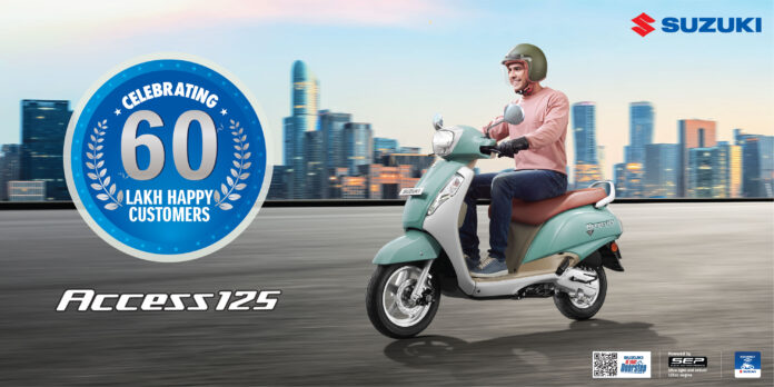 Suzuki Access 125 celebrates 60 Lakh Happy Customers