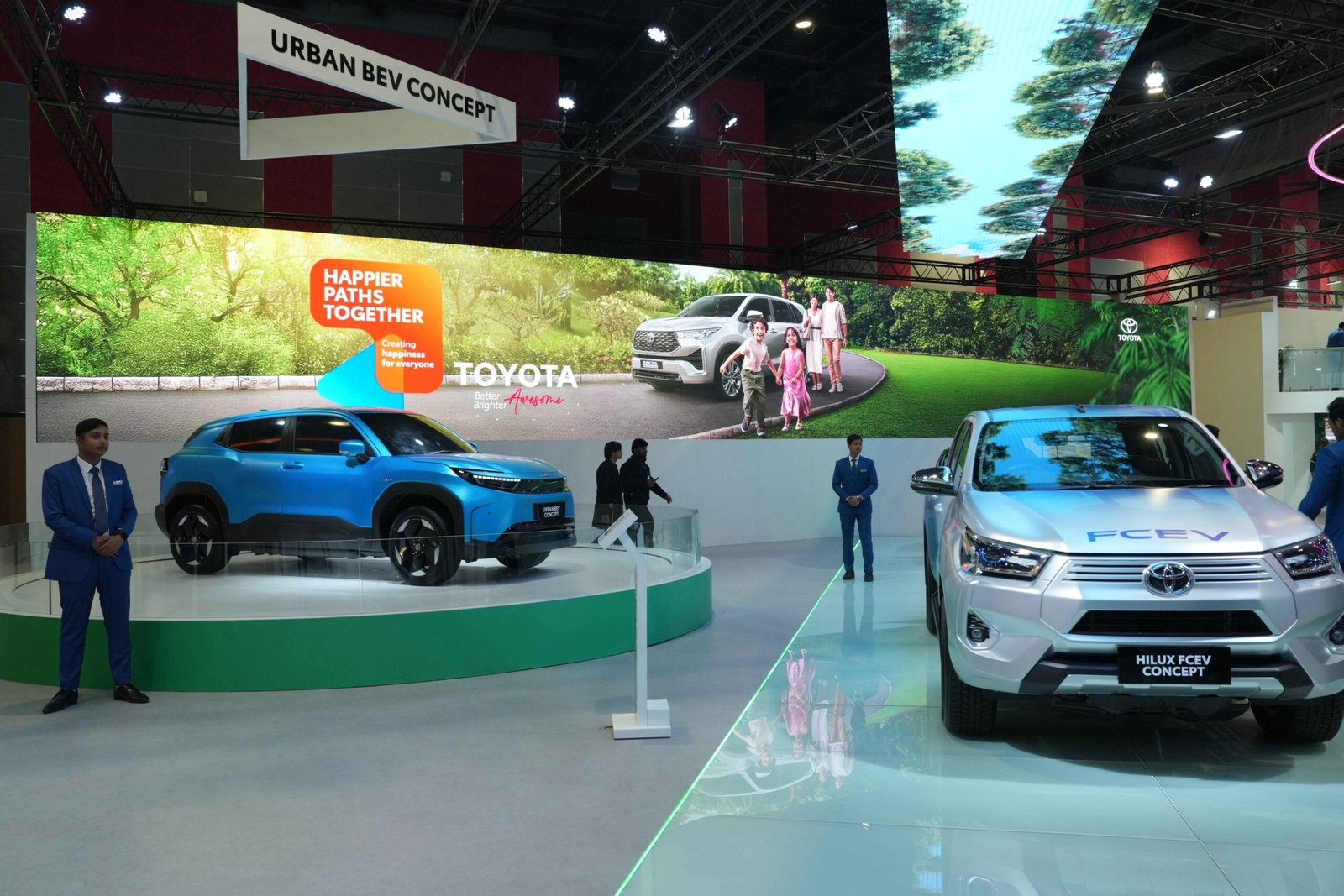 Toyota Urban BEV Concept At BM Auto Expo 2025 - EVitara Cousin