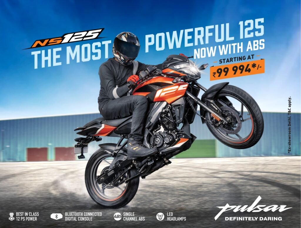 2025 Bajaj Pulsar NS 125 ABS Launched - Know Details