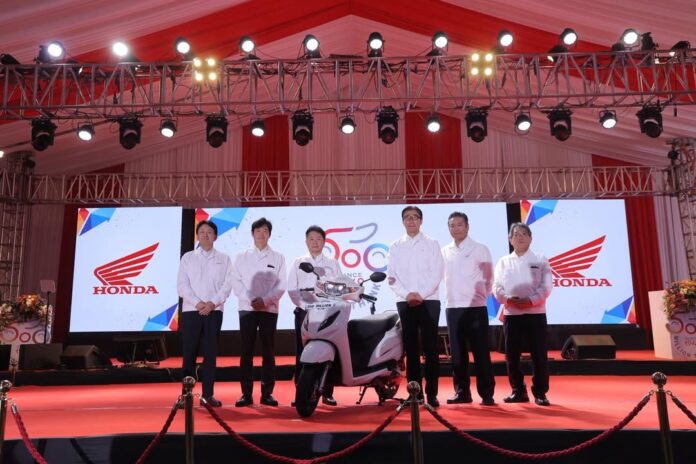 Honda 2W Globally Produces 500 million Units - An Activa In India