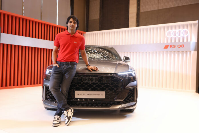 Olympic champion Neeraj Chopra joins hands with Audi India