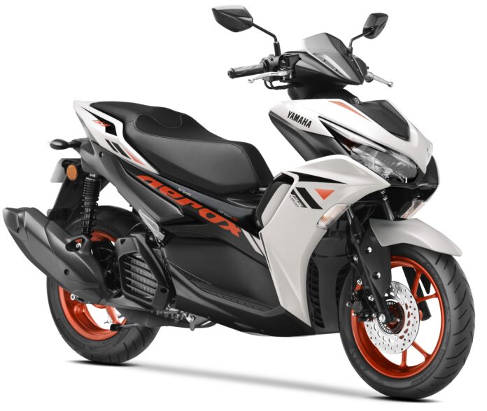 Yamaha Aerox 155 version S Ice Fluo Vermillion