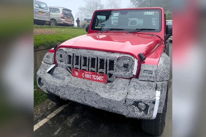 Mahindra Thar Facelift To Be As Polished As Thar Roxx