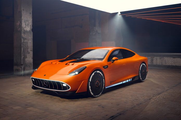 Mercedes CONCEPT AMG GT XX Is All Electric With 1360 BHP!