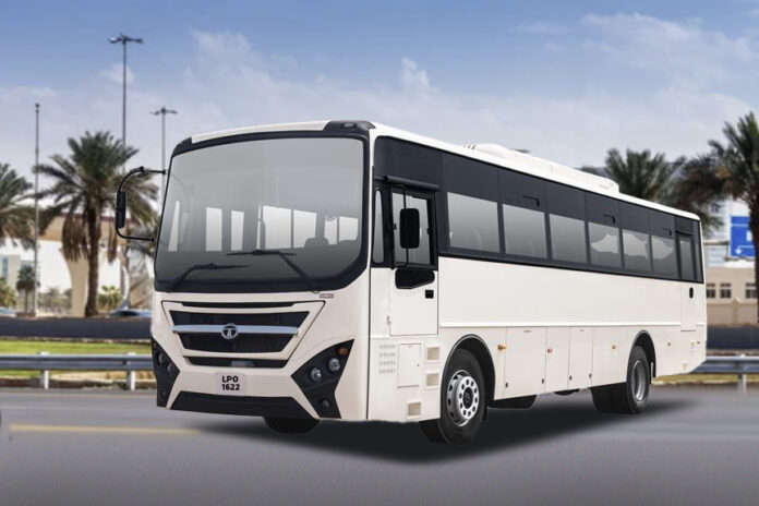 Tata Motors Launch In Qatar The All-New LPO 1622 Bus