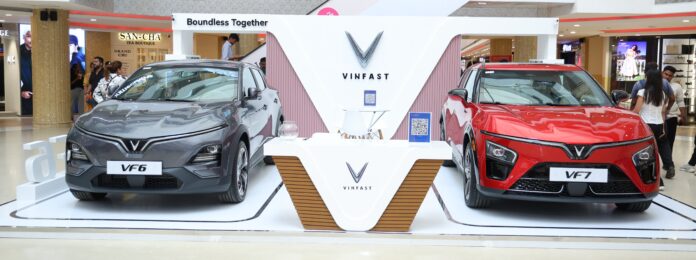 VinFast Showcases Cars In India Via Malls In 11 State
