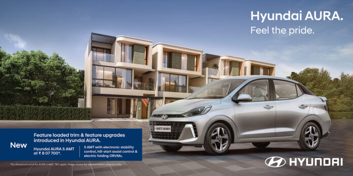 2025 Hyundai Aura AMT Automatic Variants Expand