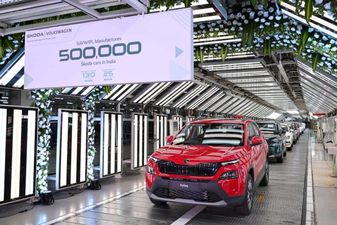 Škoda Auto India Produces Half A Million Cars In India!
