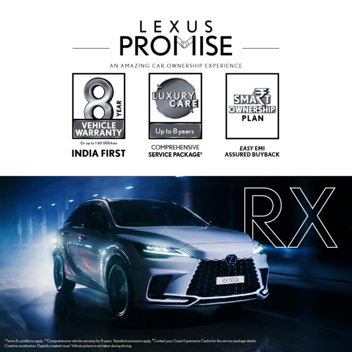 Lexus India Launches Smart Ownership Plan