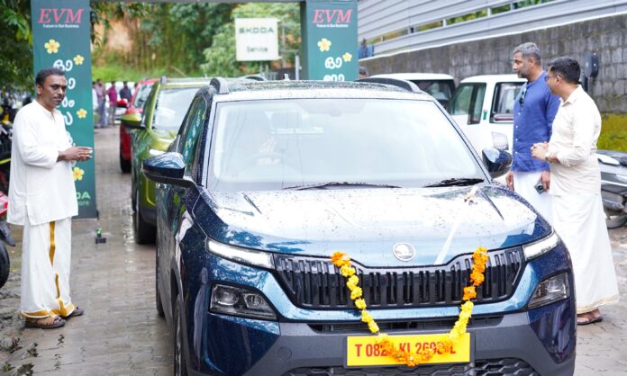 Škoda Auto India celebrates Chingam with record deliveries in Kerala
