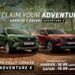 Tata Harrier and Tata Safari Adventure X Key Visual