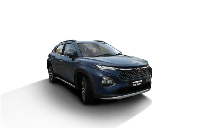 Toyota Urban Cruiser Taisor Bluish Black Color and Six Airbags Launched