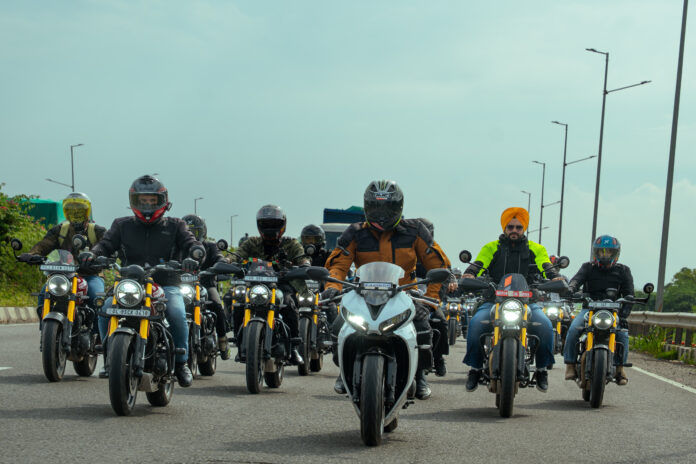 Triumph Celebrates 2 Years of the 400cc-TR Series with a Nationwide Anniversary Ride