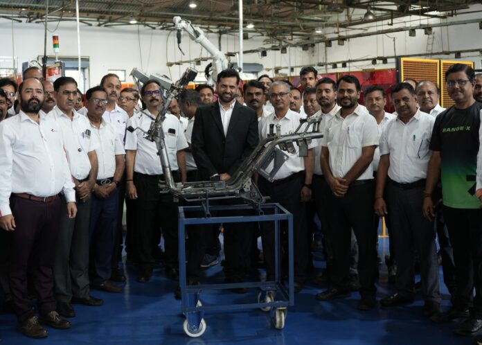 Kinetic Engineering Inaugurates of Robotic Chassis Line For DX EV