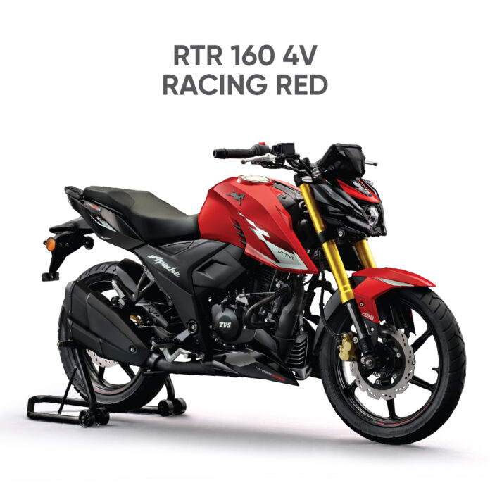TVS Apache RTR 160 4V - RACING RED (60)