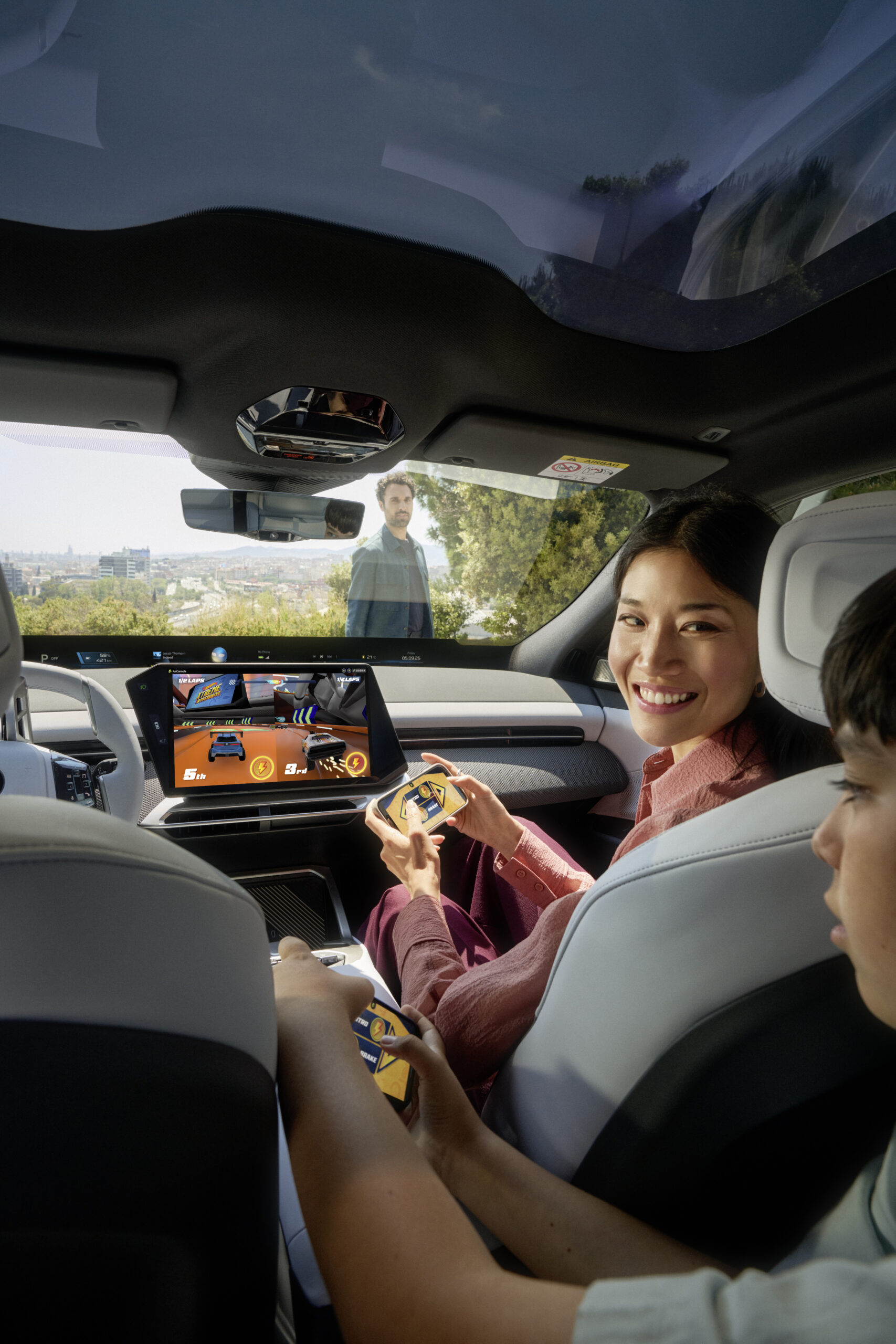 1. Hot Wheels_ Xtreme Overdrive by AirConsole includes a BMW IX3 as a playable car