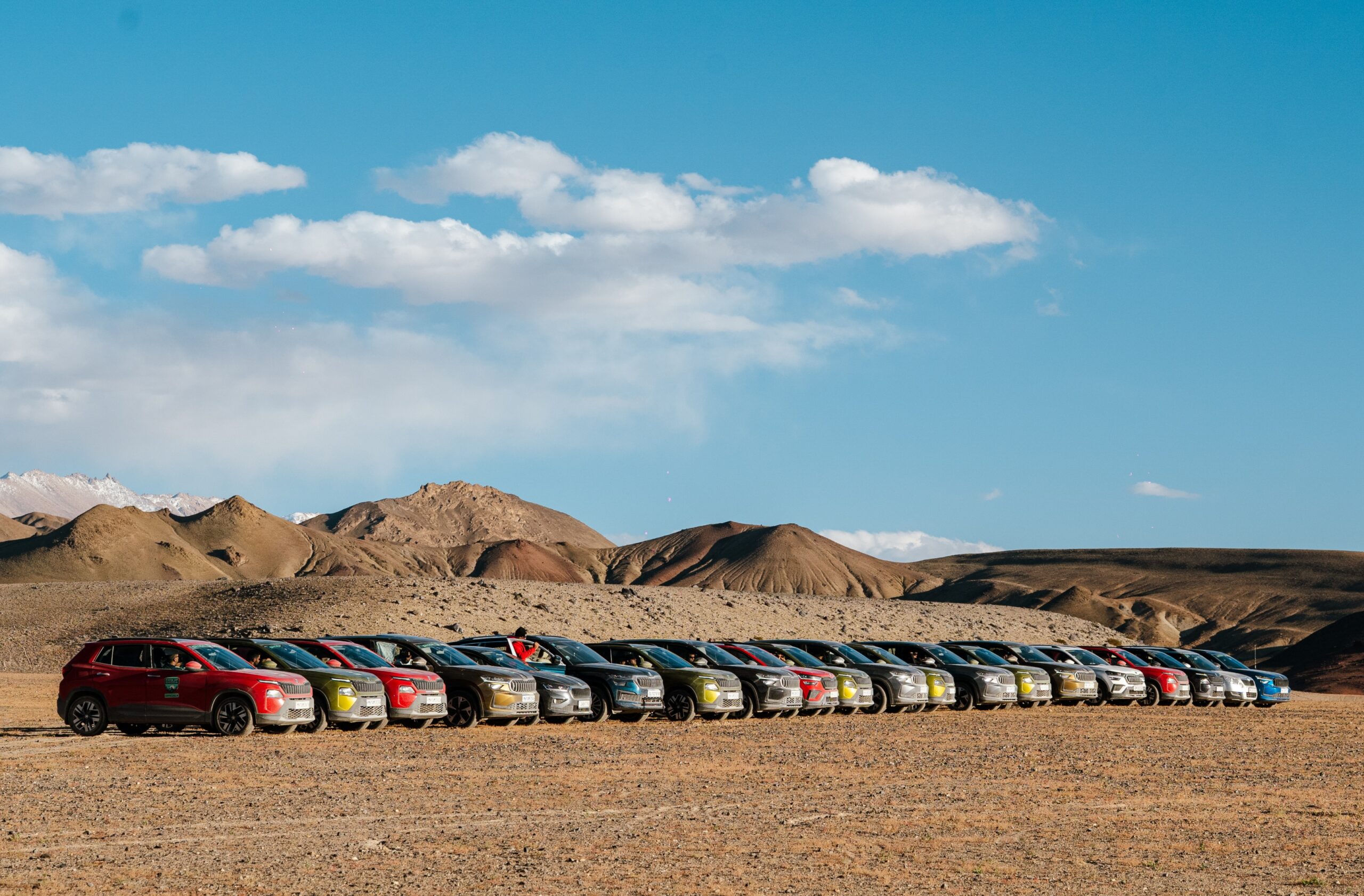 Fans of Škoda Created A Record By Driving To Umling La