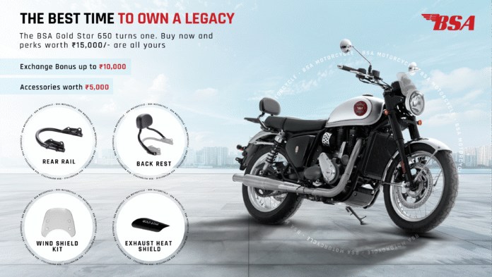 BSA Gold Star 1 Year Anniversary