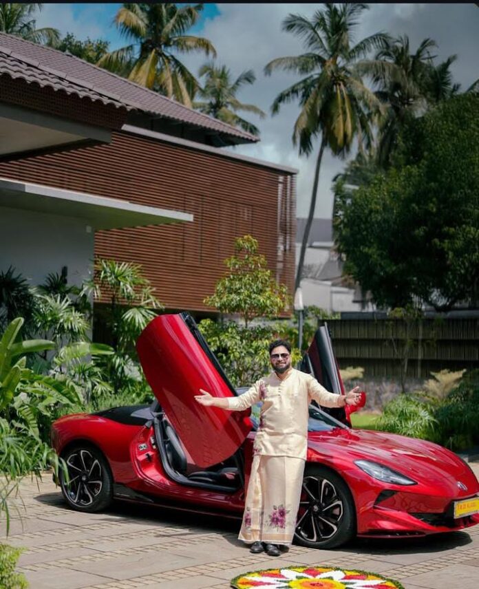 Billionaire John Alukkas Adds MG Cyberster To His Collection