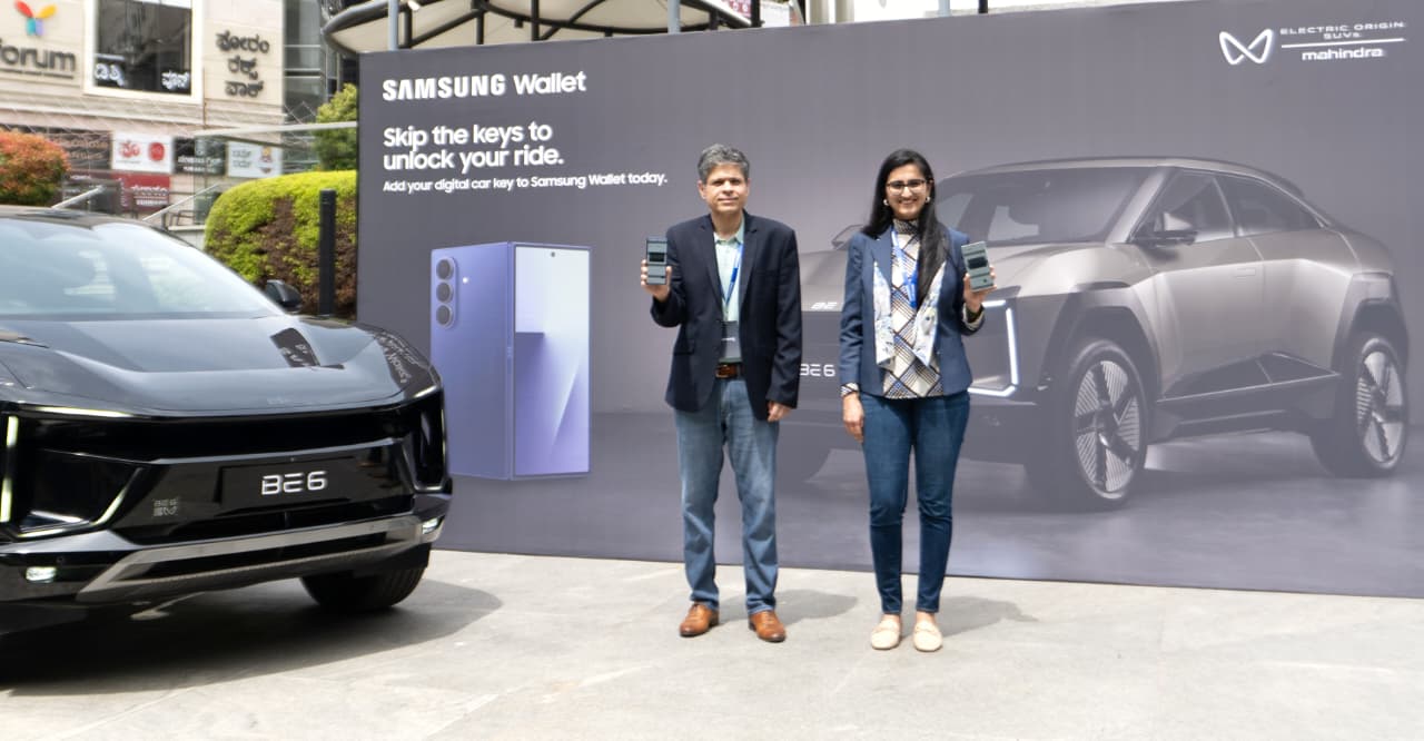 Mahindra Electric Origin SUVs Get Samsung Digital Key