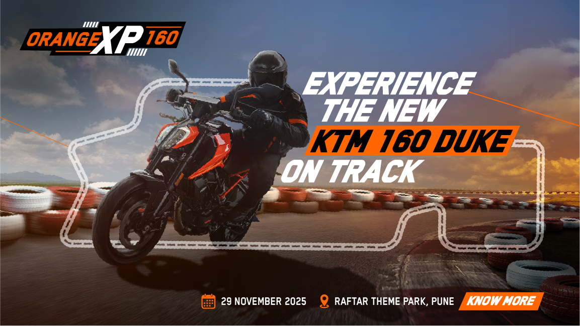 KTM Rolls Out ORANGE XP-160 On-Track Experience