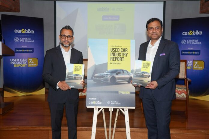 Mohammed Turra, MD & CEO, Mahindra First Choice and Nitin Kohli, Brand Director, Volkswagen Passenger Cars India