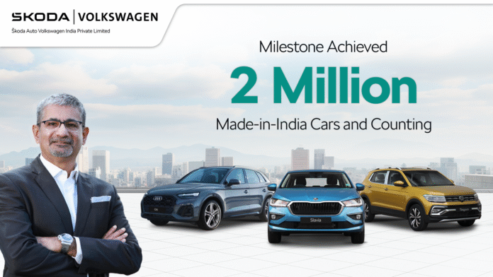 Škoda Auto Volkswagen India Private Limited Makes 20 Lakhs Cars In India!