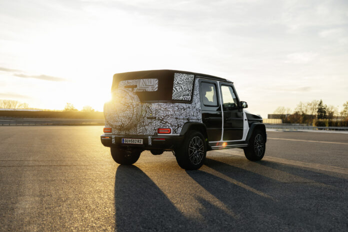 mercedes Prototyp G-Klasse Cabriolet Prototype G-Class Cabriolet