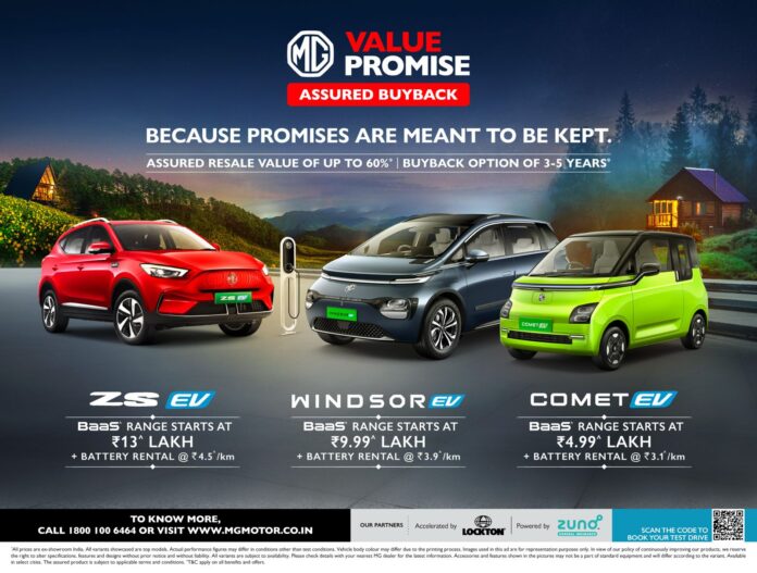 JSW MG Motor India Assured Buy Back For EV Announced (1)
