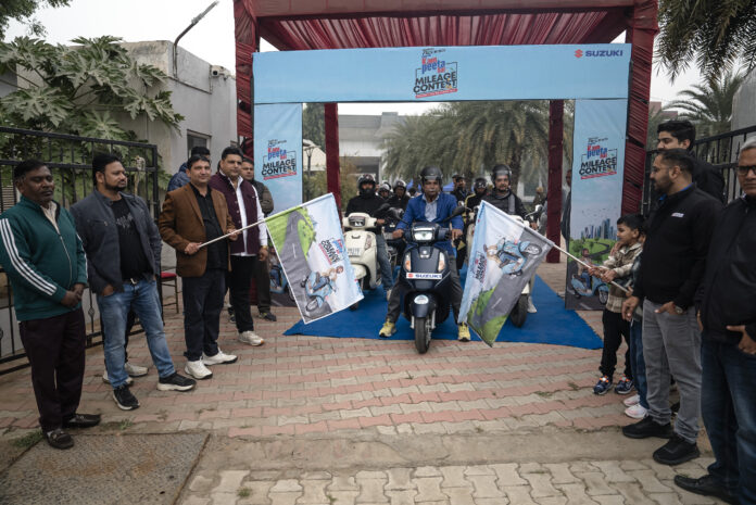 SMIPL hosts Suzuki Access Mileage Contest in Palwal