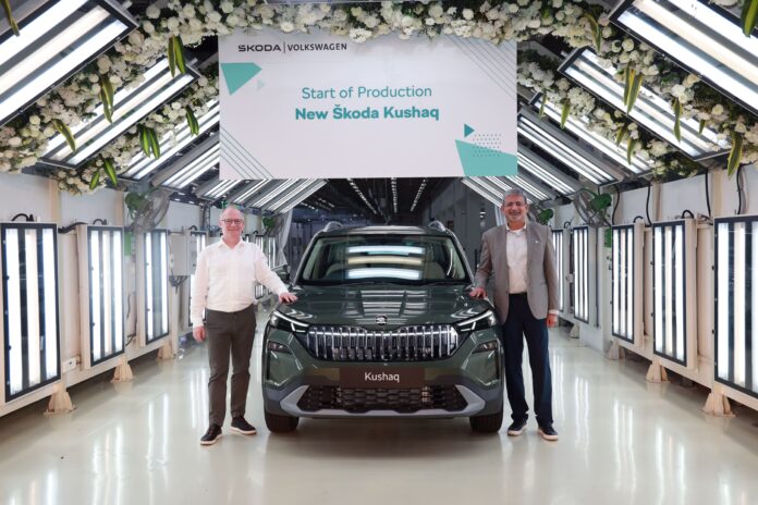 2026 Skoda Kushaq Facelift Production Begins