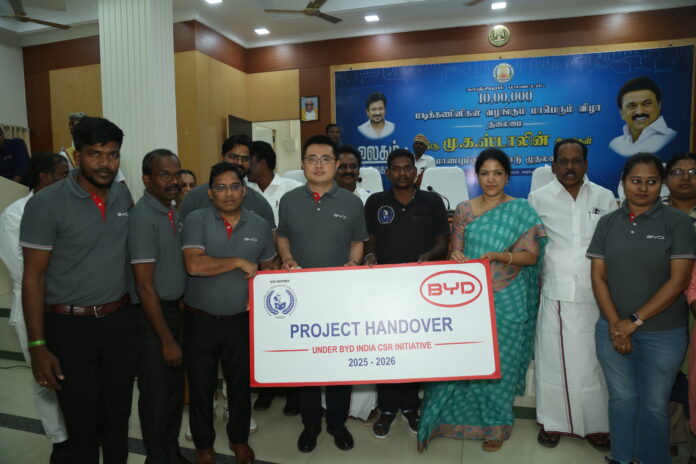 BYD India Implementation Of Focused Corporate Social Responsibility Program